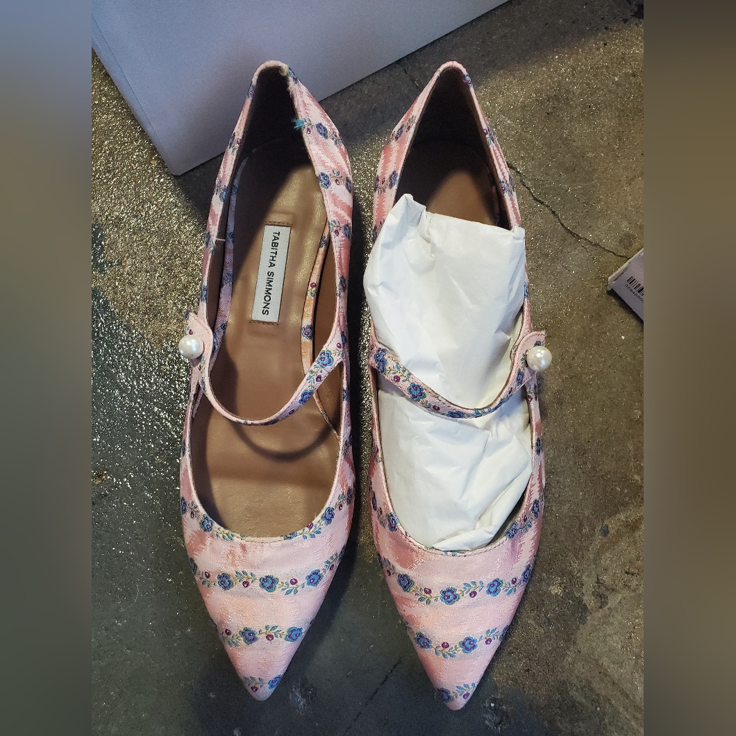 Sz 36 Nib $556 Tabitha Simmons Flats